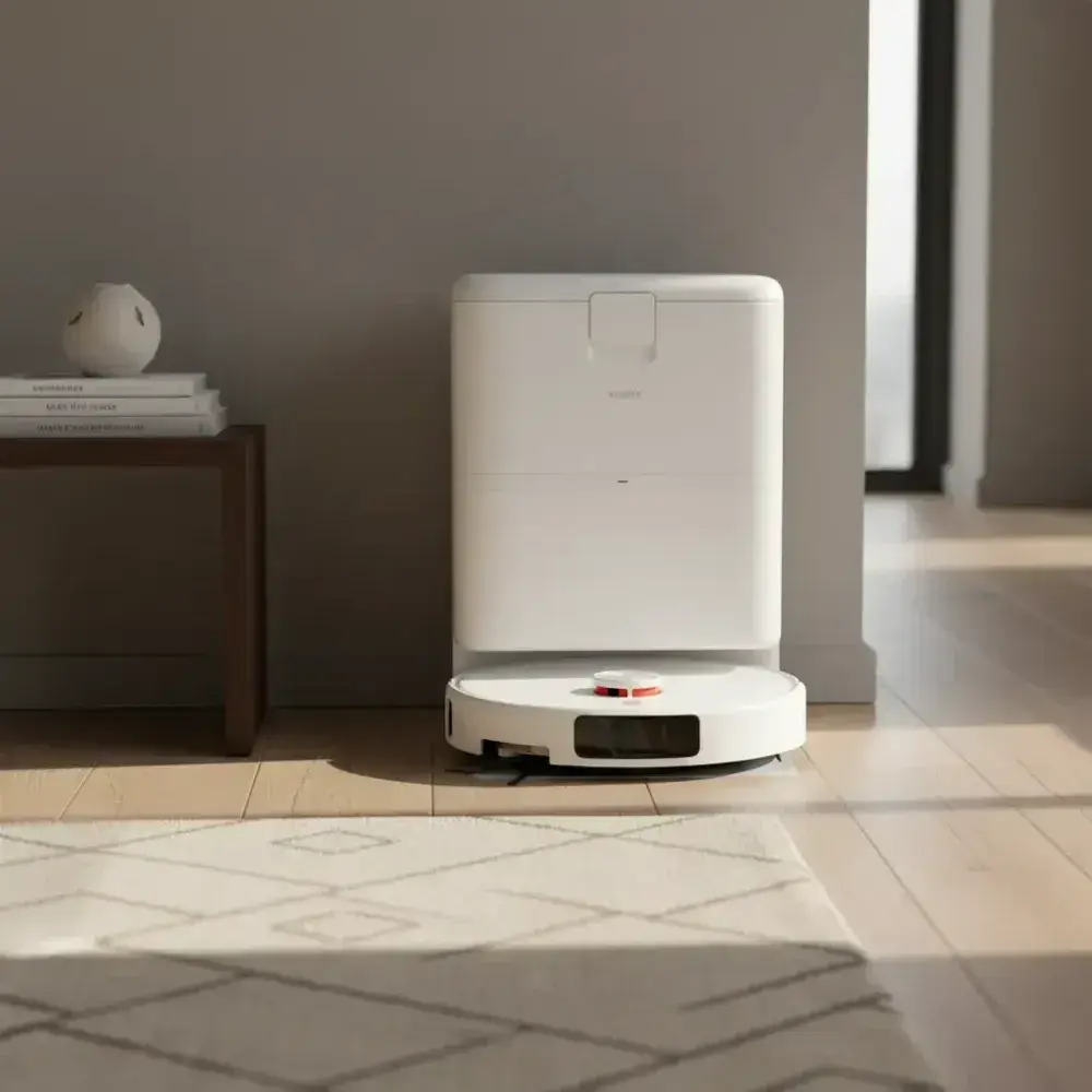 Xiaomi Robot Vacuum H50 Pro em casa moderna